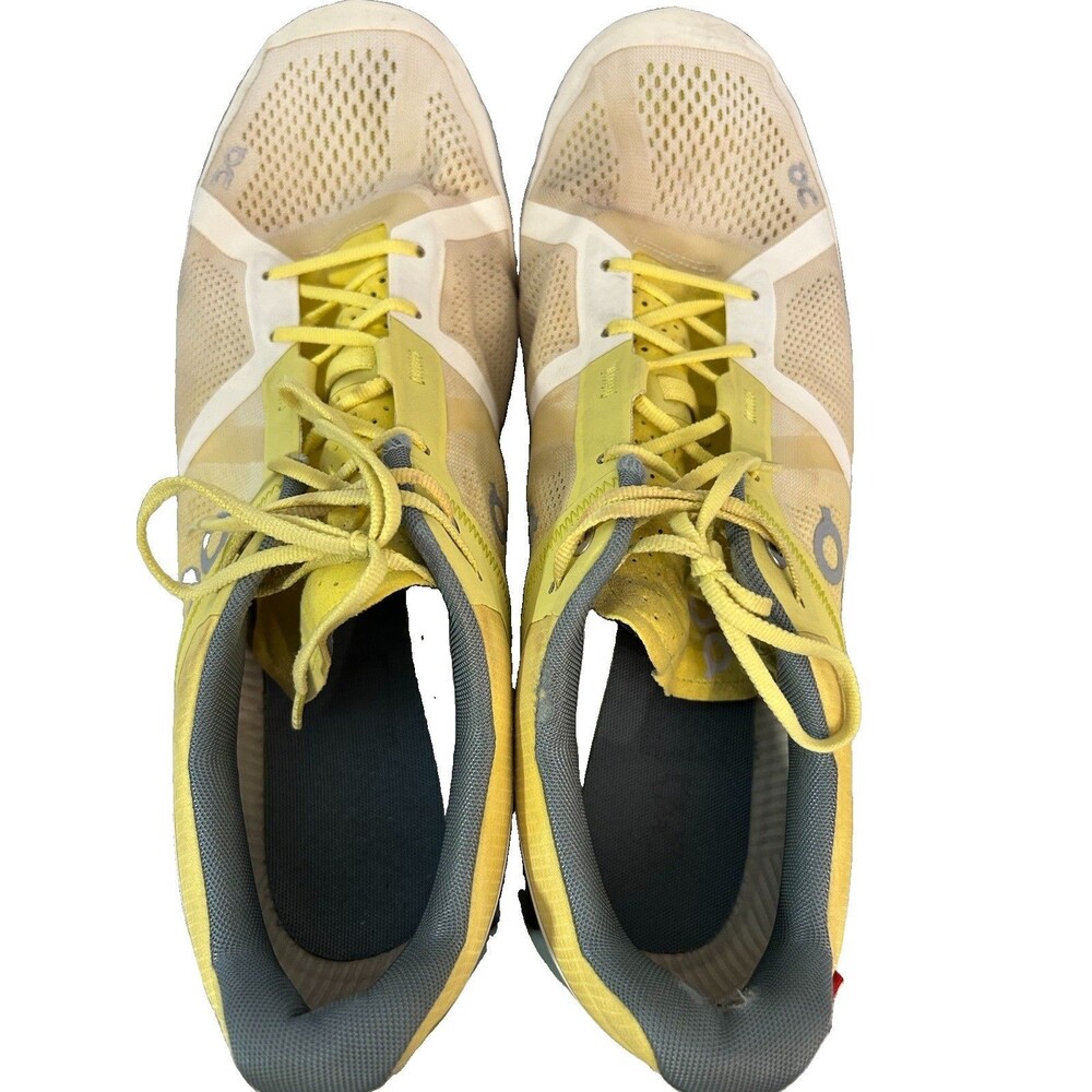 Men's On Cloudflow Citrus/Sea Running Shoes Size 12 - Picture 7 of 8